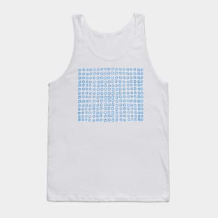 Blue circles Tank Top